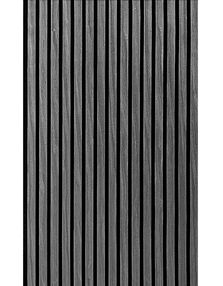 Хар саарал өнгөтэй ханын акустик хавтан (60x300см)