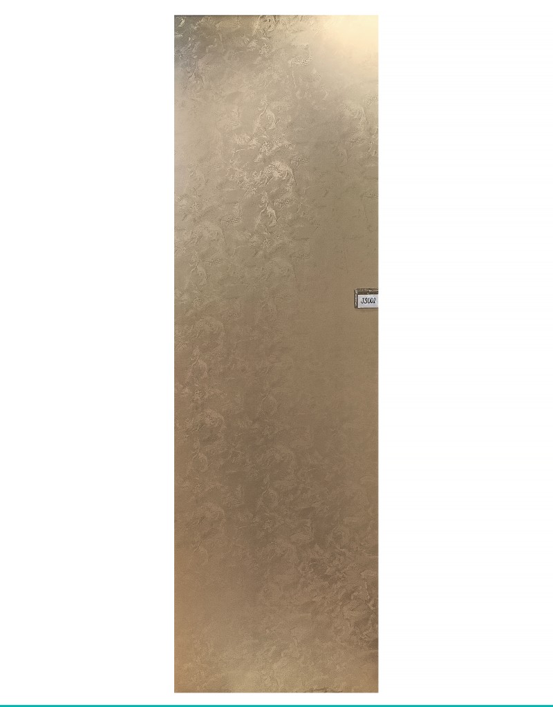 Панель хавтан JS002 (122x280x0.8см) Фактуртай боронзон шаргал